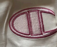 Champion冠軍短袖T恤男2025春季新款情侶刺繡大C純棉上衣簡(jiǎn)約休閑 米白色 XL 曬單實(shí)拍圖