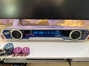 漫步者花再Halo PixelBar深淵字幕歌詞音響電腦桌面音箱 藍牙6.0有線(xiàn)音箱RGB燈效 破曉白 曬單實(shí)拍圖