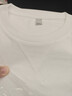 凡客誠品（VANCL）短袖男夏季男士t恤純棉圓領(lǐng)寬松大碼基礎純色半袖體恤 白色 L 曬單實(shí)拍圖