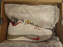 耐克NIKE男馬年限定 S.T. FLARE 實(shí)戰籃球運動(dòng)鞋IQ1128-162白43 曬單實(shí)拍圖