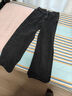 班尼路（Baleno）窄版闊腿牛仔褲女2026新款春季休閑長(cháng)褲女裝高端小個(gè)子直筒褲子女 曬單實(shí)拍圖
