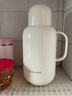 富光保溫壺大容量保溫水壺家用宿舍熱水壺學(xué)生熱水瓶辦公室暖水壺 云紗白 1600mL 【48h保溫-母嬰級玻璃內膽】 曬單實(shí)拍圖
