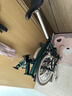 CRANSTON R9 16寸9速三折疊成人超輕便攜城市復古男女同款小布折疊自行車(chē) R9 郵政綠/M把 9速 16英寸 曬單實(shí)拍圖