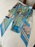 纏包綁帶包包手柄絲巾綁包絲帶裝飾飄帶發(fā)帶時(shí)尚搭配2024 天藍色 曬單實(shí)拍圖