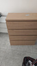 林氏家居現代簡(jiǎn)約北歐小戶(hù)型四斗柜抽屜柜子收納柜儲物柜臥室客廳LS187E 【原木色】0.8米四斗柜-防倒器 曬單實(shí)拍圖