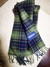 Barbour蘇格蘭格子羊毛圍巾男女士新款秋冬款韓版高級感 經(jīng)典綠 現貨 曬單實(shí)拍圖