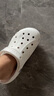 卡駱馳（CROCS）貝雅云彩女士洞洞鞋戶(hù)外休閑鞋|208186 白色-100(含智必星) 36 (230mm) 37 曬單實(shí)拍圖