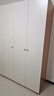 全友家居 簡(jiǎn)約奶油風(fēng)衣柜組合家具臥室家用靠墻落地衣服柜子成品衣櫥 曬單實(shí)拍圖