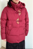 雪中飛中老年媽媽裝羽絨服女中長(cháng)冬裝中式騏驥紅色奶奶加厚防寒保暖外套 曬單實(shí)拍圖