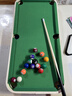 木丸子兒童桌上臺球桌玩具家用室內小型游戲桌游男孩桌球臺生日新年禮物 曬單實(shí)拍圖