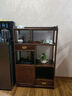 陶夢(mèng)居實(shí)木博古架茶室茶柜置物架茶杯多寶閣中式書(shū)架茶室置物柜茶葉收納 曬單實(shí)拍圖