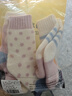 俞兆林3雙女童襪子秋冬季兒童卡通小兔毛圈襪寶寶加絨加厚保暖中筒襪 曬單實(shí)拍圖