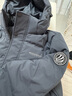 波司登（BOSIDENG）2025年新款羽絨服短款男款90絨通勤中長(cháng)款防風(fēng)脫卸帽保暖外套 鋼鐵灰8224 【店長(cháng)推薦】 M 175/96A 體重約130-140斤 曬單實(shí)拍圖