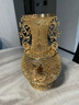 大明銅匠黃銅花絲花瓶擺件家居客廳玄關(guān)辦公室高檔裝飾工藝品喬遷開(kāi)業(yè)禮物 曬單實(shí)拍圖