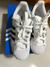 阿迪達斯adidas三葉草貝殼頭SUPERSTARII男女休閑鞋 IH8659 38碼 曬單實(shí)拍圖