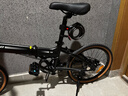 京東京造 F8折疊自行車(chē)禧瑪諾7速鋁合金20英寸成年人學(xué)生通勤單車(chē)陶瓷黑 曬單實(shí)拍圖