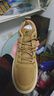 駱駝（CAMEL）透氣厚底增高耐磨抓地復古休閑高幫工裝鞋男 G15W046049 土黃 44 曬單實(shí)拍圖