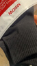 貓人【消臭抑菌】女士襪子女純棉秋冬女襪純黑色短筒襪女棉襪全棉6黑 曬單實(shí)拍圖