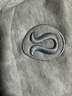 lululemon丨Scuba 女士拉鏈連帽衫*拉絨 雜色超淺灰(LW3KAMS) M /8 曬單實(shí)拍圖