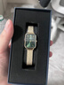 丹尼爾惠靈頓（DanielWellington）DW手表女 復古小方表石英女士手表歐美腕表 新年禮物送女友 【行業(yè)爆款】金色鋼帶小綠表 DW563 曬單實(shí)拍圖