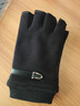 南極人半指手套男士冬季保暖開(kāi)車(chē)加絨防風(fēng)半截露指手套男N2E8X88571 黑 曬單實(shí)拍圖