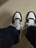 安踏（ANTA）元年2|板鞋男女同款運動(dòng)休閑軟底增高復古潮流運動(dòng)鞋女神節禮物 【男款】象牙白/黑-5 42.5 （男9碼） 曬單實(shí)拍圖