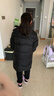 雪中飛童裝兒童羽絨服男女童中長(cháng)款加厚冬季外套羽絨服洋氣黑色160 曬單實(shí)拍圖