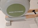 MOKFITNESS(摩刻)一K10磁阻靜音劃船機家用智能劃船器健身訓練器材 K10ES旗艦版（山葵綠）自發(fā)電 曬單實(shí)拍圖