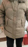 雅鹿中老年羽絨服女2025新款中長(cháng)款狐貍毛領(lǐng)媽媽裝羽絨服保暖外套 0141駝色加絨 3XL 推薦130-145斤 曬單實(shí)拍圖