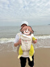 ERGObaby二狗背帶嬰兒抱娃神器四季透氣外出旅行遛娃神器breeze解放雙手 【熱賣(mài)款】breeze透氣款-自然米色 曬單實(shí)拍圖