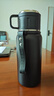 慕馨（moosen）保冷保溫杯男士大容量316不銹鋼便攜茶水分離泡茶冰塊水杯子定制 【抗菌99%】黑色600ML 曬單實(shí)拍圖