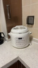 luby3EPP12新品阿迪鍋電壓力鍋 3L多功能全自動(dòng)70Kpa家用高壓鍋 0氟316鋼膽 304上蓋 預約定時(shí)智能觸屏 3L雙膽（鈦膽+316膽+蒸籠+304鋼蓋） 3L 曬單實(shí)拍圖