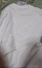 拇指白小T熱力加厚加絨長(cháng)袖T恤秋冬新款保暖百搭打底衫 女款白色 S 曬單實(shí)拍圖