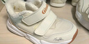 基諾浦兒童棉鞋冬季加絨加厚1-5歲男女童鞋秋冬款學(xué)步鞋GY1513 象牙白/棕色/綠色 22.5 140mm 適合腳長(cháng)136-145mm 曬單實(shí)拍圖