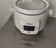 美的（Midea）電燉鍋煲湯鍋燉湯電砂鍋快燉 陶瓷燉湯盅母嬰輔食鍋燕窩熬粥 1.5L白瓷電燉盅大功率燉鍋MD-DGE1556 曬單實(shí)拍圖