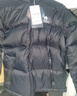 駱駝（CAMEL）【迪麗熱巴同款】羽神短款羽絨服熱反射升溫保暖加厚連帽面包服 幻影黑/城綠，男女 ，734CA6B605B5 M 曬單實(shí)拍圖