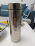 希諾（heenoor）保溫杯鈦杯高檔商務(wù)車(chē)載水杯男過(guò)濾泡茶杯子X(jué)N-T313沁雪銀 560mL 曬單實(shí)拍圖
