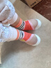 卡特兔童鞋嬰兒學(xué)步鞋春夏兒童涼鞋軟底網(wǎng)面寶寶鞋男女童幼兒園室內鞋 橙粉白 21 內長(cháng)13.0cm 腳長(cháng)12.0-12.5 曬單實(shí)拍圖