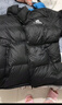 駱駝（CAMEL）小太陽(yáng)戶(hù)外羽絨服秋冬新款男女加厚白鴨絨保暖外套面包服 幻影黑，A33CAPN163E5 XL 曬單實(shí)拍圖