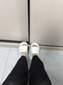 名創(chuàng  )優(yōu)品（MINISO）名創(chuàng  )優(yōu)品空氣囊闊版涼拖鞋女居家室內浴室EVA軟底  珍珠白 38-39 曬單實(shí)拍圖