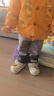 班喜迪【時(shí)尚裝飾】女童褲子冬裝新款兒童洋氣公主打底褲女寶寶加絨長(cháng)褲 曬單實(shí)拍圖