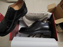 THOM WILLS內增高皮鞋男厚底三接頭純牛皮商務(wù)正裝牛津鞋男英倫新郎婚鞋 曬單實(shí)拍圖