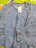 H&M2026春季新款女裝裙式下擺牛仔上衣1318591 牛仔藍 L 170/104 曬單實(shí)拍圖