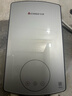 志高（CHIGO）即熱式電熱水器6500W電熱水器小廚寶家用集成洗澡免儲水多功率可調防漏電 銀色 KBR-B65 曬單實(shí)拍圖