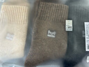 貓人3雙裝35%羊毛襪子男士襪子男冬季加厚保暖襪男毛圈襪睡眠襪男 曬單實(shí)拍圖