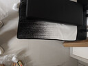 蘭麗坊 輕奢高級感皮沙發(fā)墊2025款四季通用直排防滑勞倫斯沙發(fā)坐墊蓋布 異形流紗-高級黑 110*320cm一張 曬單實(shí)拍圖