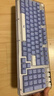 羅技（Logitech）ALTO KEYS K75M 琥珀系列 AI客制化無(wú)線(xiàn)機械鍵盤(pán) 熱插拔大理石軸 藍紫色 曬單實(shí)拍圖