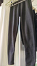 海瀾之家男士秋褲男保暖褲薄款莫代爾抗菌修身線(xiàn)褲毛褲絨褲男秋褲單條 輕薄修身莫代爾-深灰 2XL /180(體重130-150斤) 曬單實(shí)拍圖