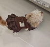 嬉皮狗（hipidog）小狗狗衣服美拉德格紋情侶裝泰迪比熊小型幼犬秋冬季薄絨寵物服裝 洛米棕-女款 L （建議體重8-12斤） 曬單實(shí)拍圖