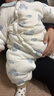 迪士尼（Disney）嬰兒衣服新生兒280g加厚連體衣外套夾棉服滿(mǎn)月寶寶外出保暖秋冬季 曬單實(shí)拍圖